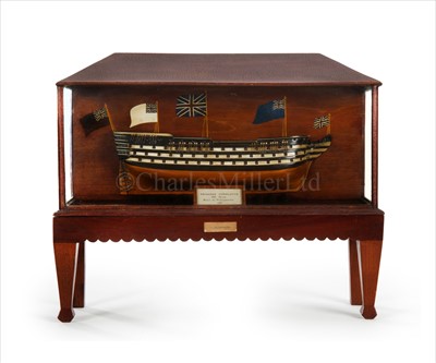 Lot 281 - AN INTERESTING AND WELL-PRESENTED EBONY, BONE...