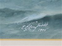 Lot 17 - δ ERIC TUFNELL (BRITISH, 1888-1978) -'Flying Cloud' 1851; 'Vermont' U.S.. clipper bark