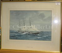 Lot 16 - δ ERIC TUFNELL (BRITISH, 1888-1978) -'Sea Witch'; 'Surprise'; 'Flying Eagle', a set of three