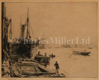Lot 2 - WILLIAM LIONEL WYLLIE (BRITISH,...