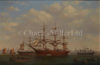 Lot 10 - DENZIL SMITH (BRITISH, 20TH-CENTURY)<br/>Ships at...