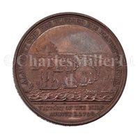 Lot 38 - ALEXANDER DAVISON'S MEDAL FOR THE BATTLE OF...