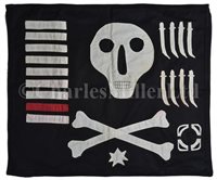 Lot 66 - A SOUVENIR 'JOLLY ROGER' FROM H.M. SUBMARINE...